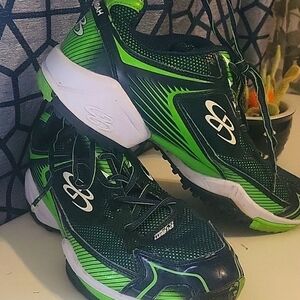 BOOMBAH Green and Black Athletic Shoes Size 12